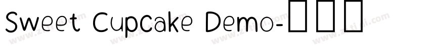 Sweet Cupcake Demo字体转换